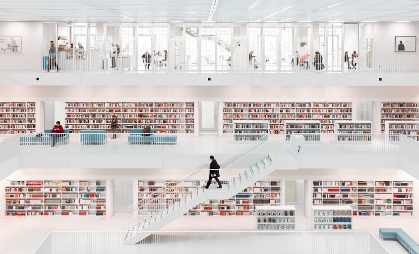 مدرن ترین کتابخانه