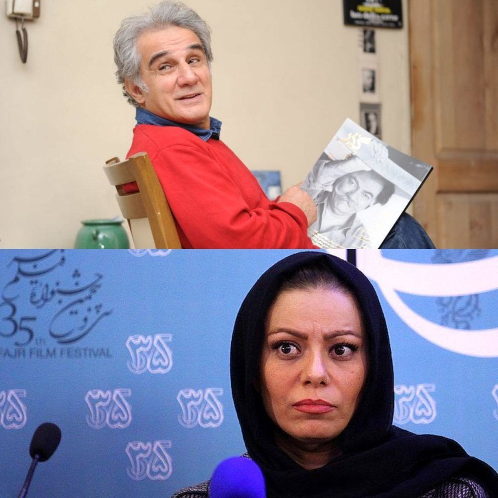 مهدی هاشمی و همسرش مهنوش صادقی