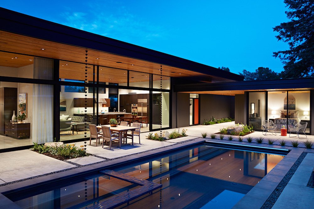 35 طراحی مدرن خانه-Modern Family Home